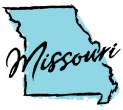 Hand Drawn Missouri State Sticker