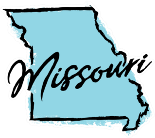 Hand Drawn Missouri State Sticker