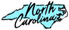 Hand Drawn North Carolina State Sticker