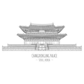 Hand Drawn Palace Sticker