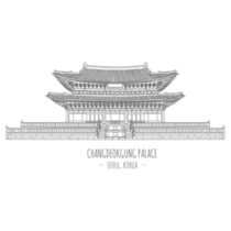 Hand Drawn Palace Sticker