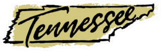 Hand Drawn Tennessee State Sticker