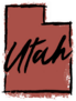 Hand Drawn Utah State Sticker