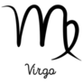 Hand Drawn Virgo Simple Line Sticker
