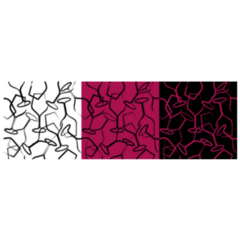 Hand Drawn Wine Glasses Multi Colored Pattern Sticker