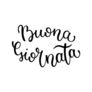 Hand Lettering Good Day Italian Sticker