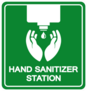Hand Sanitizer Station Sticker