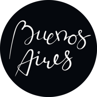 Hand Written Buenos Aires Argentina Sticker