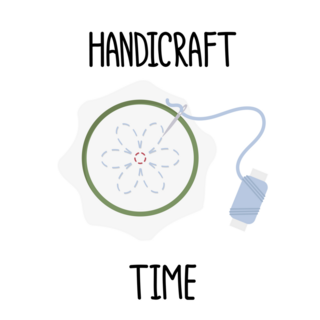 Handcraft Time Sticker