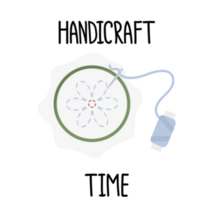 Handcraft Time Sticker
