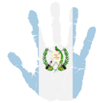 Handprint Guatemala Sticker