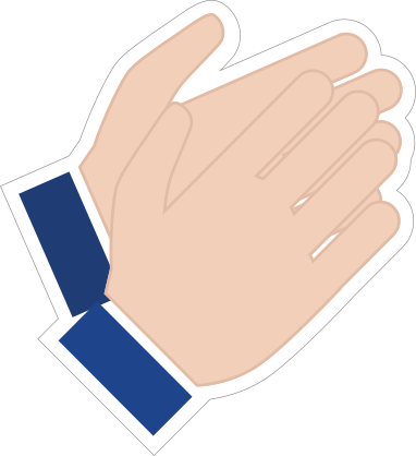 Hands Clapping Emoji Sticker
