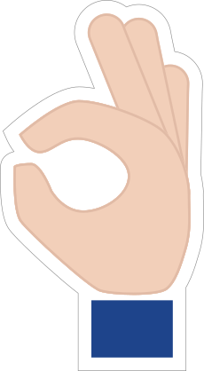 Hands Okay Emoji Sticker