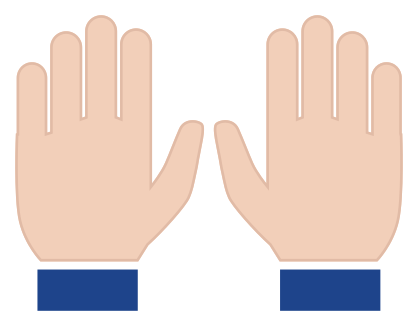 Hands Praise Emoji Sticker