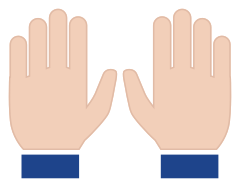 Hands Praise Emoji Sticker