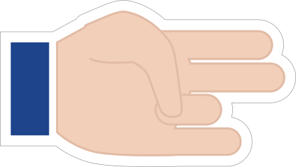 Hands The Shocker Emoji Sticker