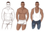 Handsome African American Male Model Sticker