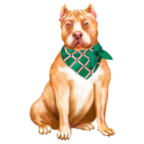 Handsome Pitbull Sticker