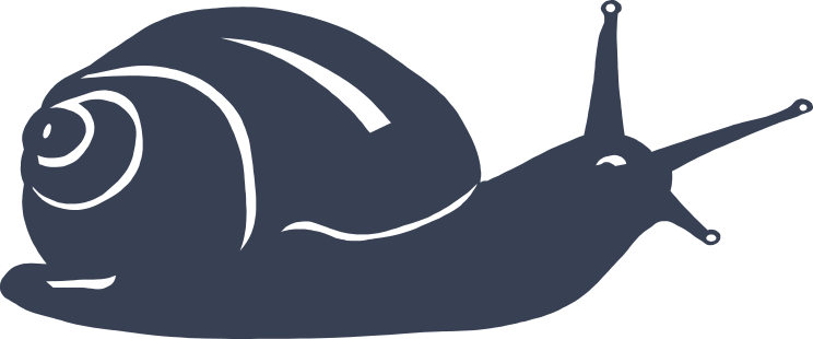 Handsome Snail Sticker