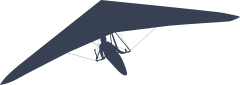 Hang Glider Sticker