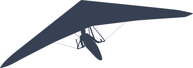 Hang Glider Sticker