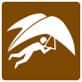 Hang Gliding Sticker