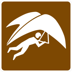 Hang Gliding Sticker
