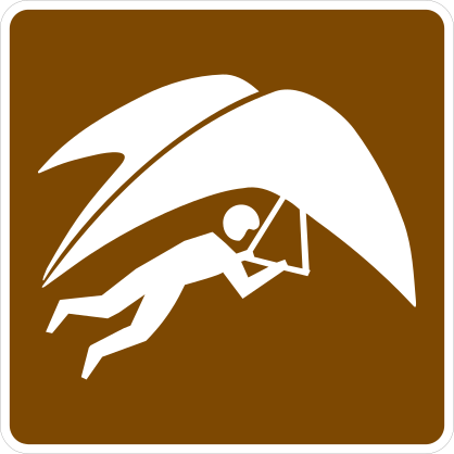Hang Gliding Sticker