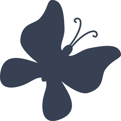 Happy Butterfly Sticker