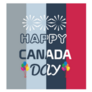 Happy Canada Day Patriotic Sticker