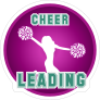 Happy Cheerleading Sticker
