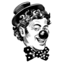 Happy Clown Face Drawing Sticker