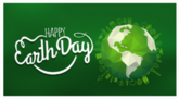 Happy Earth Day Smile Sticker