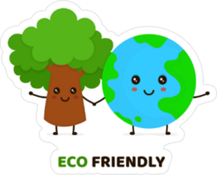 Premium Vector | Eco friendly logo banner vector