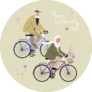 Happy Grandparents Day Bike Sticker