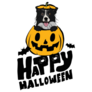 Happy Halloween Dog Sticker
