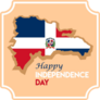 Happy Independence Day Sticker