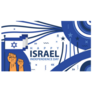 Happy Israel Independence Day Banner Sticker