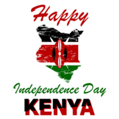 Happy Kenya Independence Day Sticker