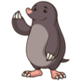Happy Mole Sticker