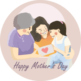 Happy Mothers Day Grandmother Sticker