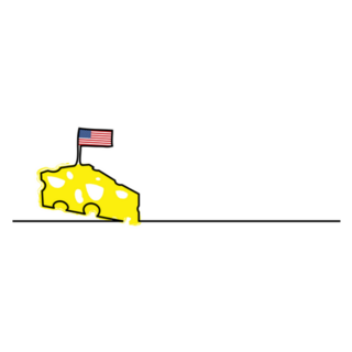 Happy National Cheese Day June 4 American Sticker