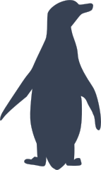 Happy Penguin Sticker