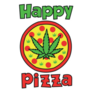 Happy Pizza, Cannabis Pizza Sticker