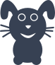 Happy Puppy Dog Sticker