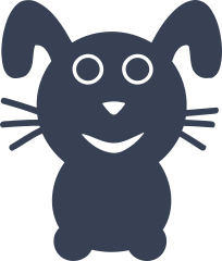 Happy Puppy Dog Sticker