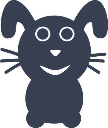 Happy Puppy Dog Sticker