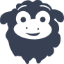 Happy Sheep Lamb Face Sticker