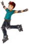Happy Skater Sticker