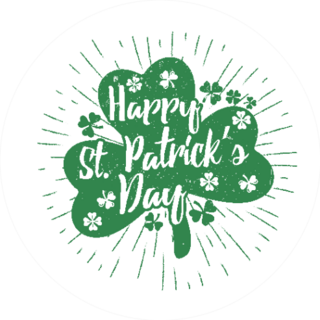 Happy St. Patricks Day Sticker